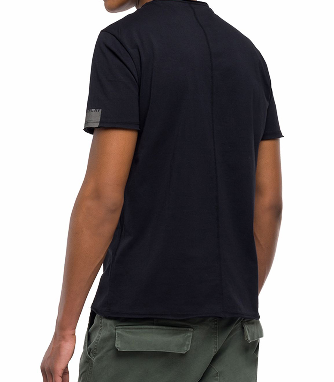 ベーシックジャージークルーネックTEE 詳細画像 ブラック 2